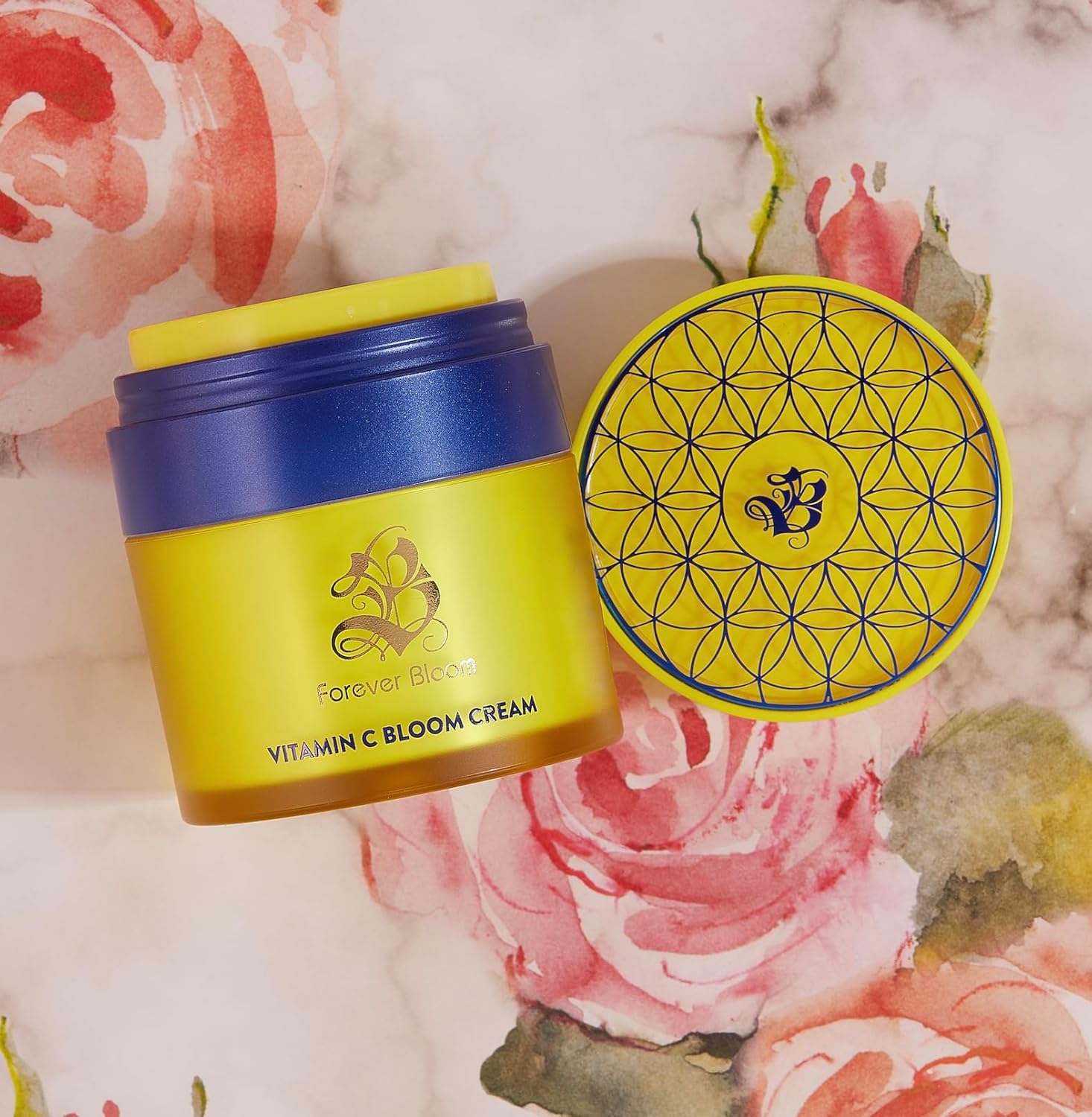 Vitamin C Bloom Cream; Hydrating Facial cream with Vitamins A, E, C
